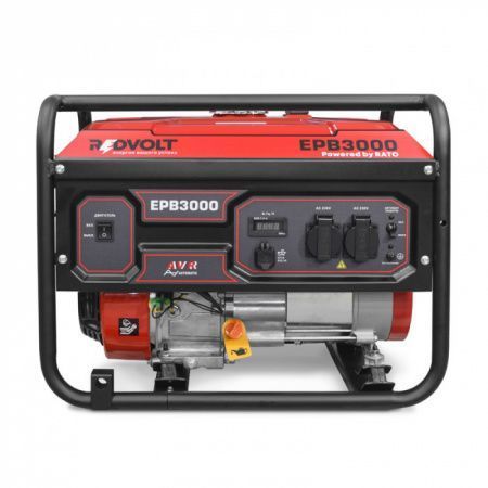 Бензиновый генератор REDVOLT EPB3000 4-х тактный фото