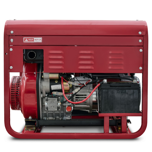 Дизельный генератор REDVOLT EPD7500EA EPD7500EA на колесах фото