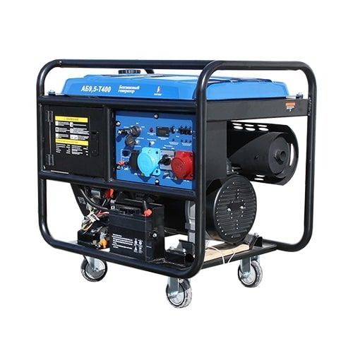 Бензиновый генератор Исток АБ10-Т400-ВМ121Э синхронный фото