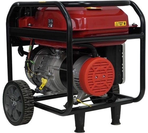 Бензиновый генератор Loncin GH6500-2 портативный фото