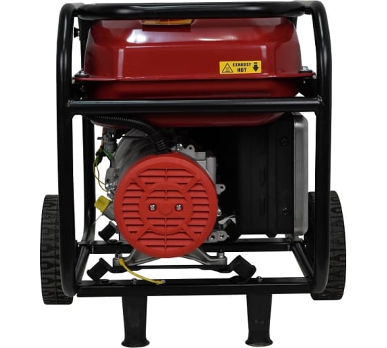 Бензиновый генератор Loncin GH6500-2 передвижной фото