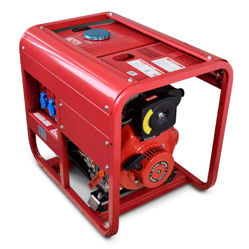 Дизельный генератор REDVOLT EPD2500 EPD2500 на колесах фото
