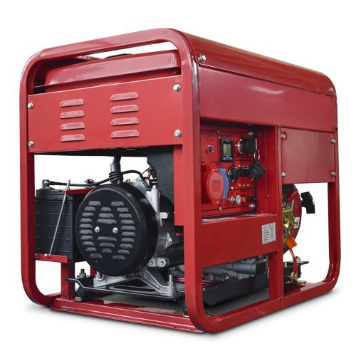 Дизельный генератор REDVOLT EPD7500EA3 EPD7500EA3 синхронный фото