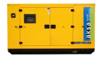 Дизельный генератор Aksa APD13A в кожухе с АВР  фото