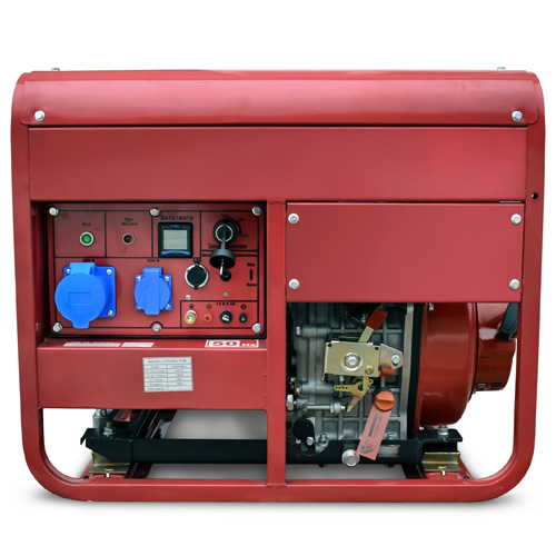 Дизельный генератор REDVOLT EPD7500EA EPD7500EA на колесах фото