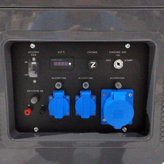 Бензиновый генератор Zongshen QB 12000 E для дома фото