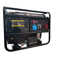 Бензиновый генератор Zammer S13000CX3 2-х тактный фото