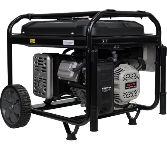 Бензиновый генератор Loncin LC6500D-SA портативный фото