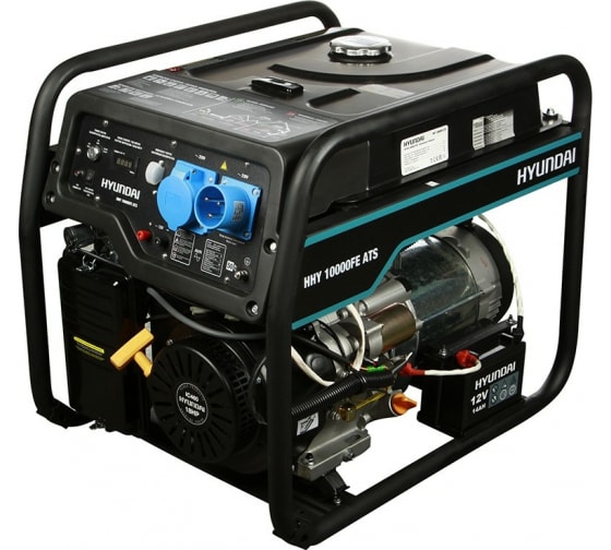 Бензиновый генератор Hyundai HHY 10000FE ATS с автозапуском для дома фото