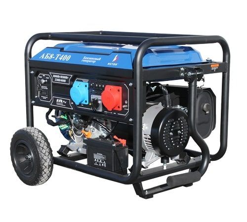Бензиновый генератор Исток АБ8-Т400-ВМ121Э синхронный фото