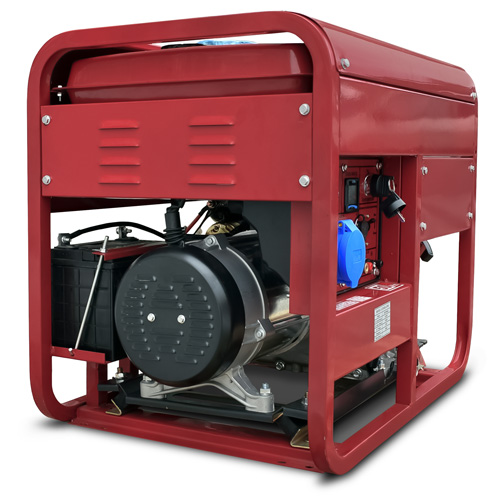 Дизельный генератор REDVOLT EPD7500EA EPD7500EA на колесах фото