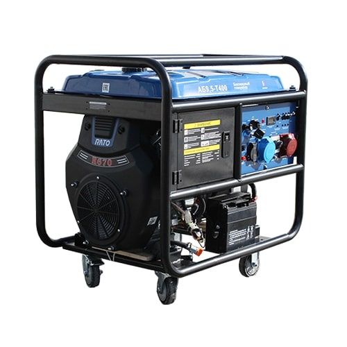 Бензиновый генератор Исток АБ10-Т400-ВМ121Э синхронный фото