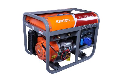 Бензиновый сварочный генератор КРАТОН GGW-6000 фото