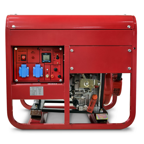 Дизельный генератор REDVOLT EPD2500 EPD2500 на колесах фото
