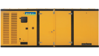 Дизельный генератор Aksa APD1250P в кожухе  фото