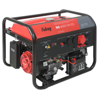 Бензиновый генератор Fubag BS 9000 DA ES (трёхфазный) + Комплект колес и ручек + Моторное масло Fubag Extra в ПОДАРОК 4-х тактный фото