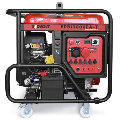 Бензиновый генератор REDVOLT EPB19000EA-T 2-х тактный фото