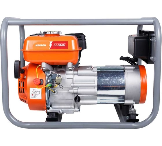 Бензиновый генератор КРАТОН GG-3200L для дачи фото