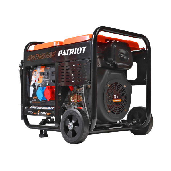 Дизельный генератор PATRIOT GRD 7500 DAW 472732275 фото