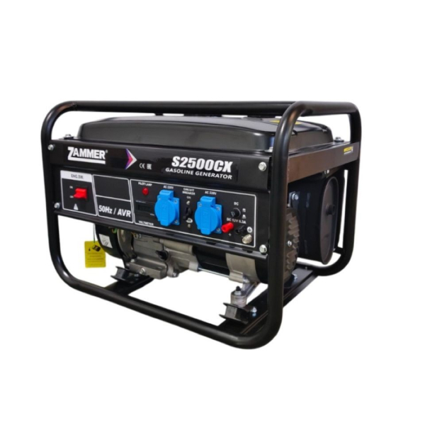 Бензиновый генератор Zammer S2500CX для дома фото