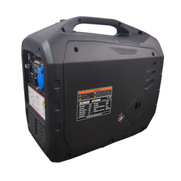 Бензиновый инверторный генератор Zammer S2300iS бесшумный фото