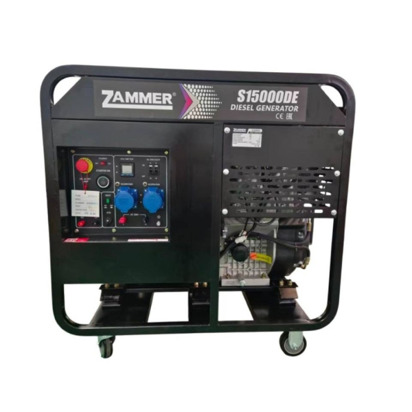 Дизельный генератор Zammer S15000DE S15000DE для гаража фото