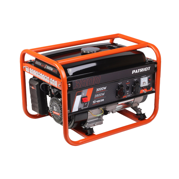 Бензиновый генератор PATRIOT SRGE 3800 резервный фото