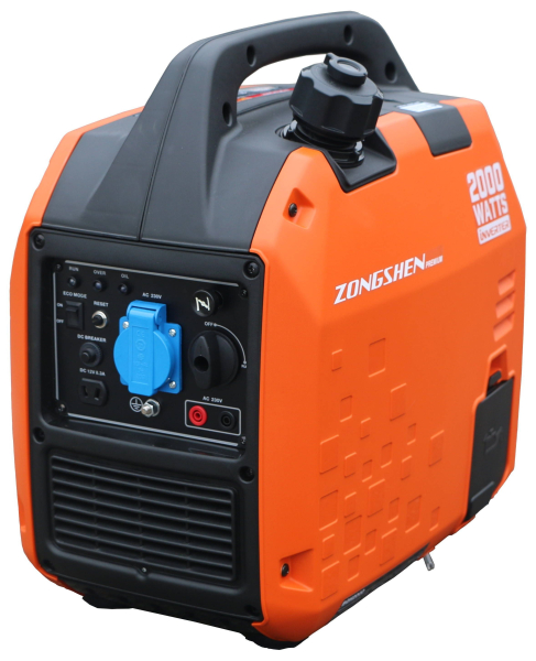 Бензиновый инверторный генератор Zongshen BQH 2000 4-х тактный фото