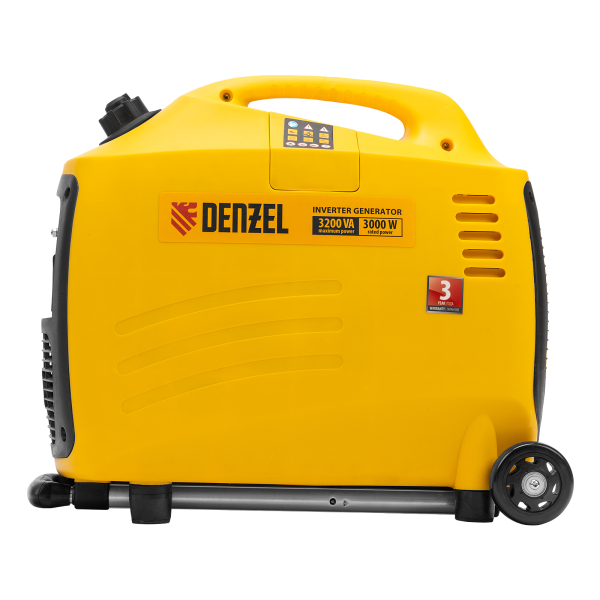 Бензиновый инверторный генератор DENZEL GT-3200iSE 4-х тактный фото