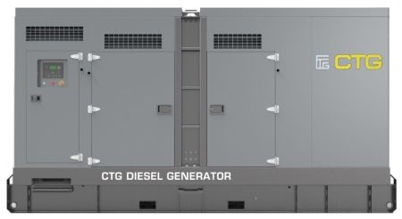 Дизельный генератор CTG 825P в кожухе с АВР (альтернатор WEG) фото