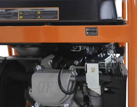 Бензиновый генератор Lifan 10500EA-3U с датчиком моточасов (с мощн без огранич при 1-но и 3-х фазном режиме) фото