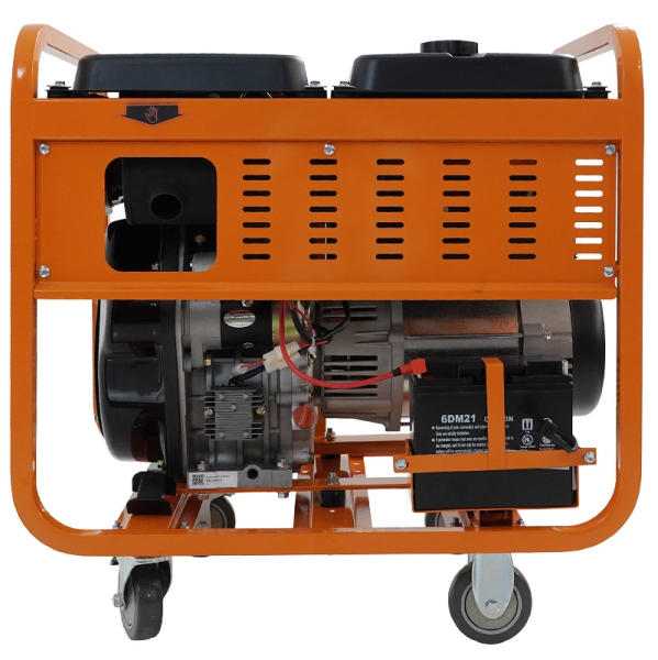 Дизельный генератор Lifan DG9000EA 00159884 на колесах фото