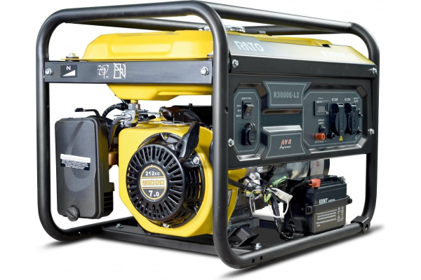 Бензиновый генератор RATO R3000E-L2 электростартер для дачи фото