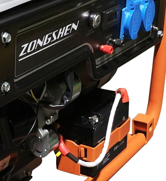 Бензиновый генератор Zongshen PB 3300 E 4-х тактный фото