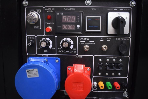 Дизельный сварочный генератор ТСС DGW 10.0/300ED-R3 026498 синхронный фото