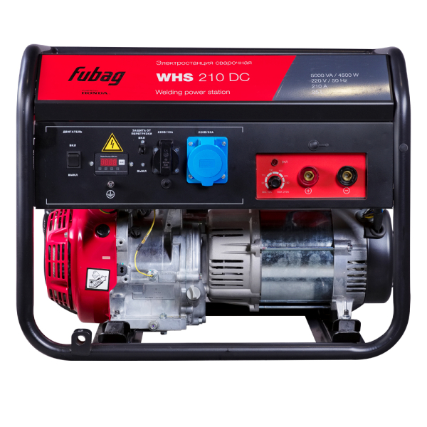 Бензиновый сварочный генератор Fubag WHS 210 DC для дома фото