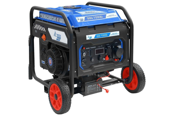 Бензиновый инверторный генератор ТСС SGG 7000Ei синхронный фото