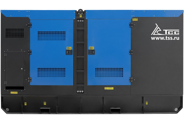 Дизельный генератор ТСС ЭД-250-Т400 в шумозащитном кожухе на прицепе 025292 бесшумный фото