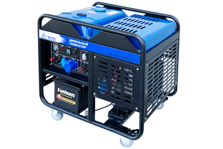 Дизельный генератор ТСС SDG 14000EHA в кожухе МК-3.1 фото