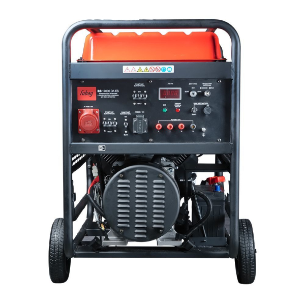 Бензиновый генератор Fubag BS 17000 DA ES синхронный фото