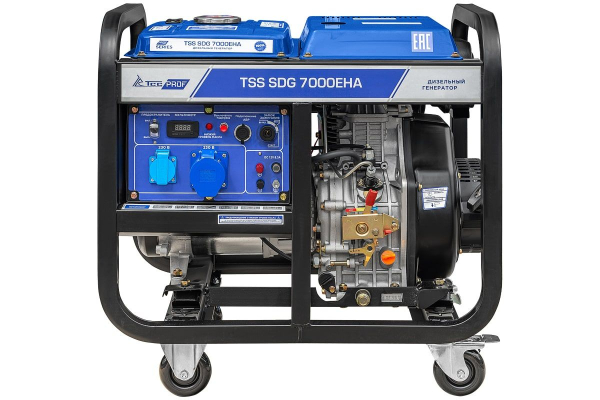 Дизельный генератор ТСС SDG 7000EHA 100033 для газового котла Дизельный генератор ТСС SDG 7000EHA 100033 для газового котла фото