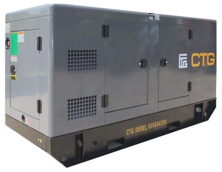 Дизельный генератор CTG AD-42RE в кожухе фото
