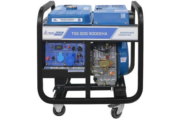 Дизельный генератор ТСС SDG 9000EHA 100035 синхронный фото