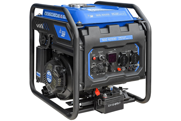 Бензиновый инверторный генератор ТСС SGG 4200Ei для гаража фото