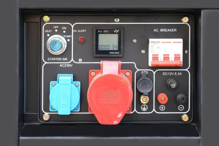 Дизельный генератор ТСС SDG 8000EH3A в кожухе МК-2.1 фото