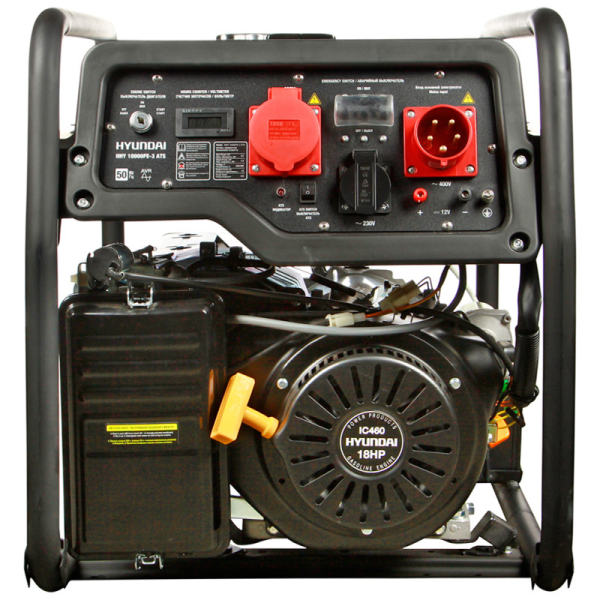 Бензиновый генератор Hyundai HHY 10000FE-3 ATS с автозапуском для дома фото