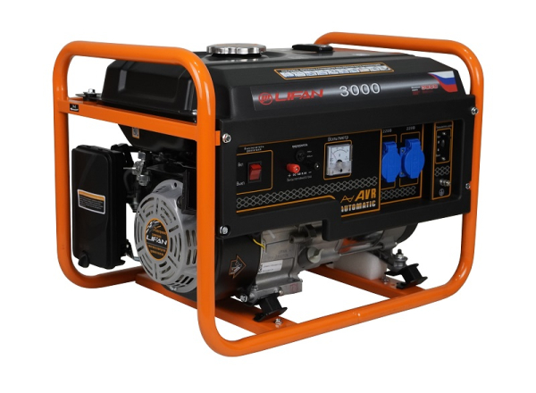 Бензиновый генератор Lifan 2.8 GF-6 (LF3000) для дома фото