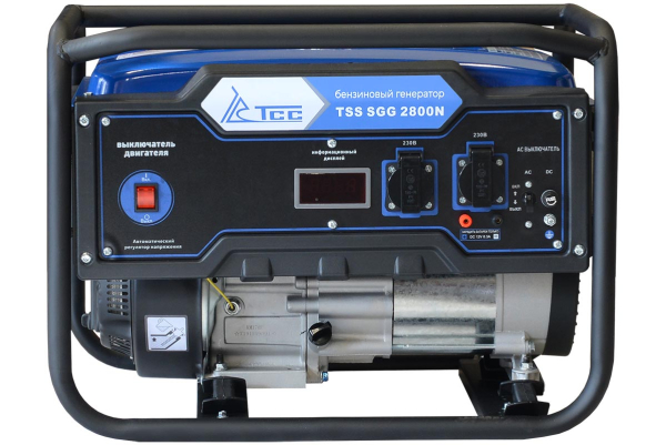 Бензиновый генератор ТСС SGG 2800N для гаража фото