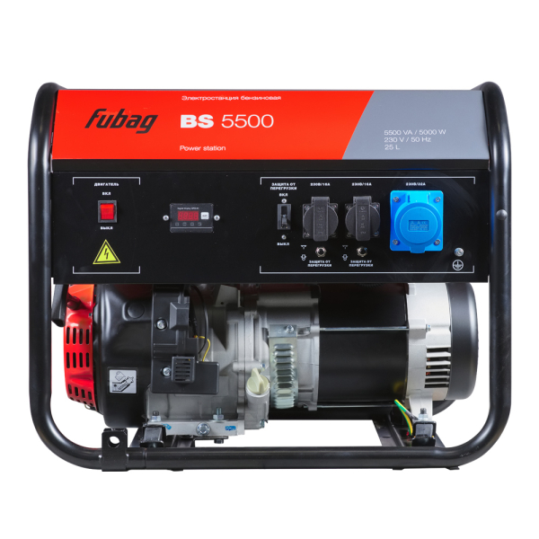 Бензиновый генератор Fubag BS 5500 для дома фото