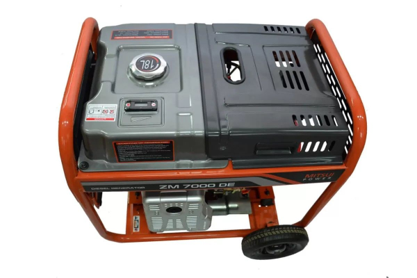 Дизельный генератор Mitsui ZM 7000 DE  на колесах фото